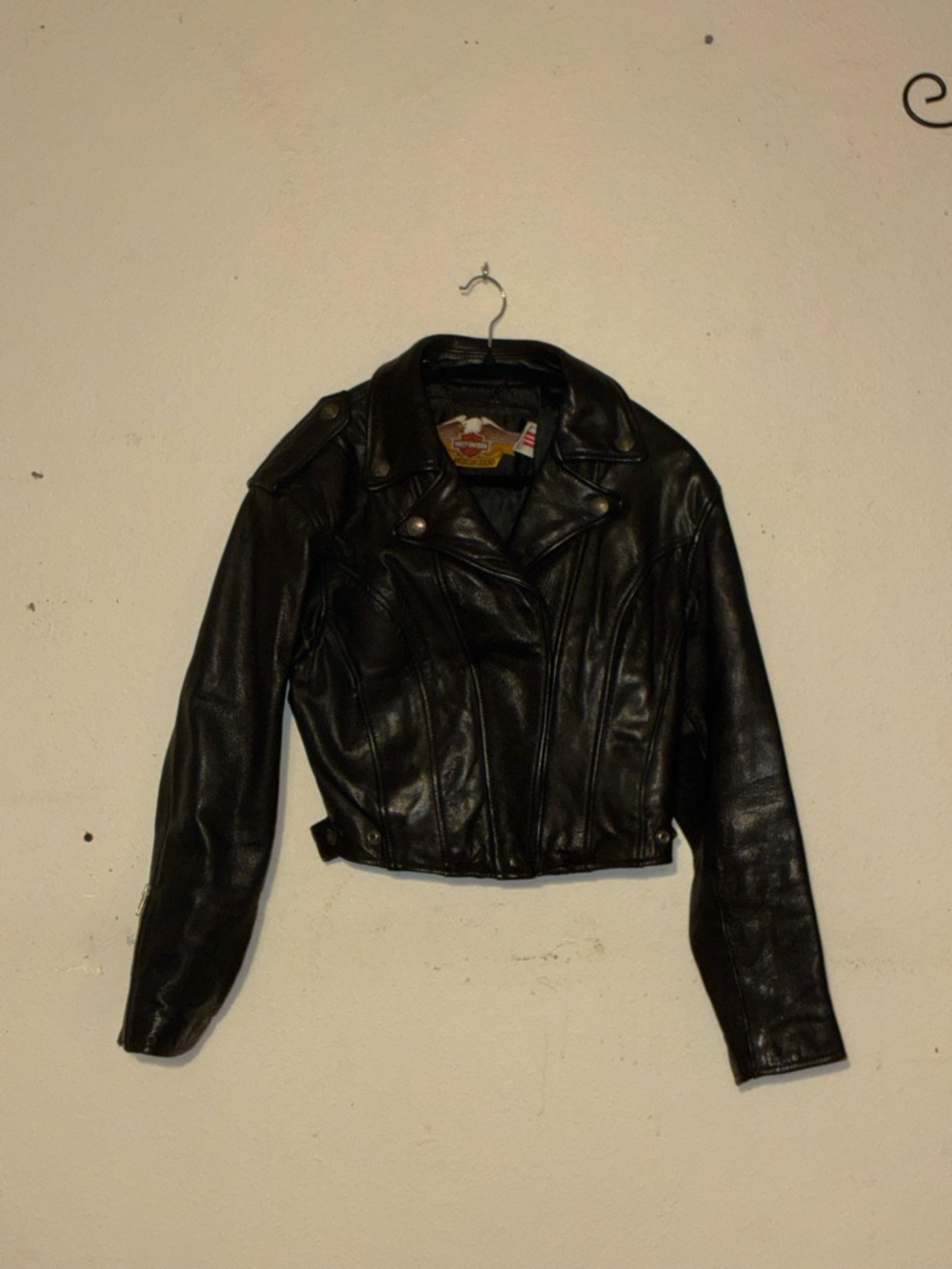 Harley-Davidson Black Leather Moto Jacket